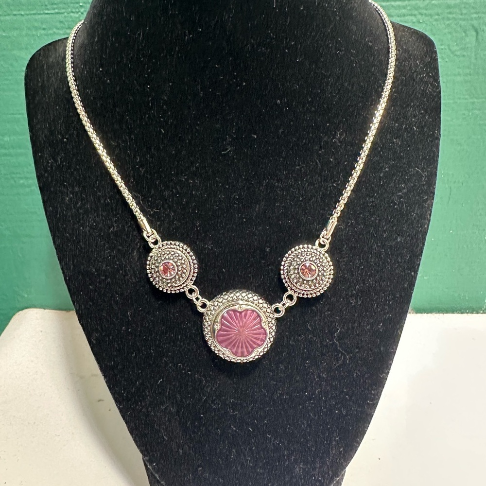 Magnolia and Vine Necklace